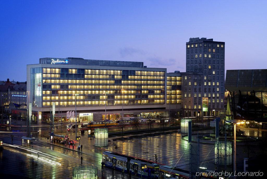 Radisson Blu Hotel Leipzig Exterior photo